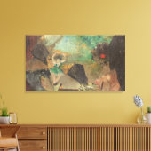 Edgar Degas | The Loge, c.1883 Canvas Afdruk (Insitu (Woonkamer))