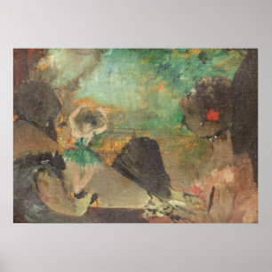 Edgar Degas The Loge, c.1883 Poster
