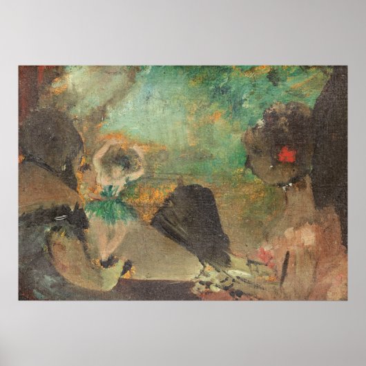 Edgar Degas | The Loge, c.1883 Poster (Voorkant)