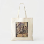 Edgar Degas - Three Dancers in Practice Room 1873 Tote Bag (Voorkant)