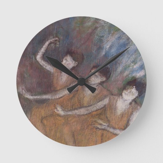 Edgar Degas | Trois Danseuses Ronde Klok (Voorkant)