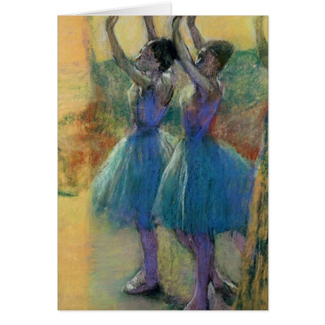 Edgar Degas | Twee blauwe dansers (Voorkant)