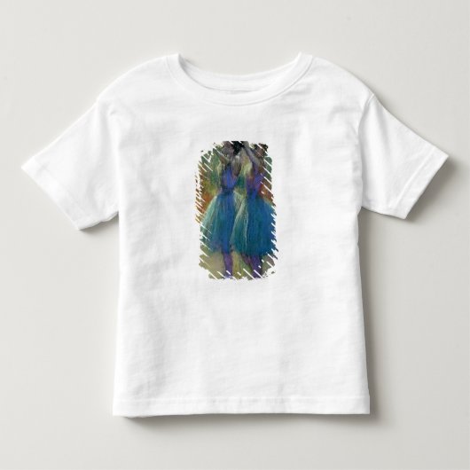Edgar Degas | Twee blauwe dansers Kinder Shirts (Voorkant)