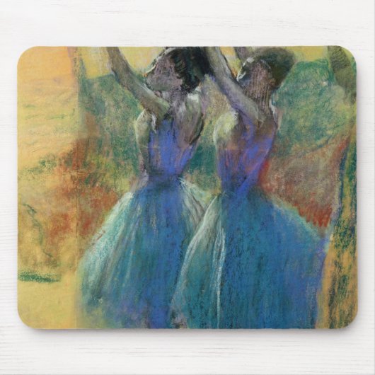 Edgar Degas | Twee blauwe dansers Muismat (Voorkant)