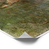 Edgar Degas - Twee danseres Blue Tutu Redhead Danc Poster (Hoek)