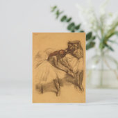 Edgar Degas | Twee dansers Briefkaart (Staand voorkant)
