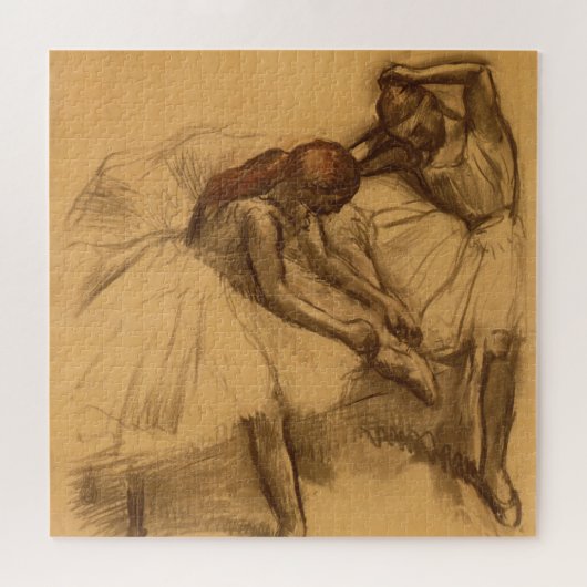 Edgar Degas | Twee dansers Legpuzzel (Horizontaal)
