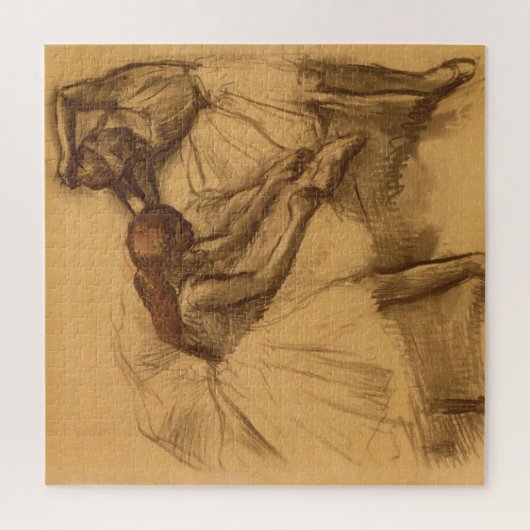 Edgar Degas | Twee dansers Legpuzzel (Verticaal)
