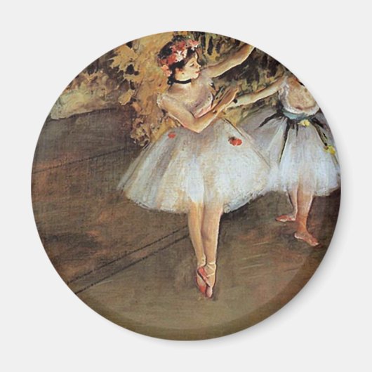 Edgar Degas - Twee dansers Magneet (Voorkant)