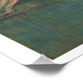 Edgar Degas | Twee dansers ontspannen Poster (Hoek)