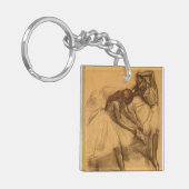 Edgar Degas | Twee dansers Sleutelhanger (Voorkant Links)
