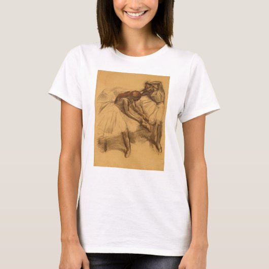 Edgar Degas | Twee dansers T-shirt (Voorkant)