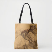 Edgar Degas | Twee dansers Tote Bag (Voorkant)