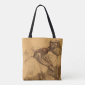 Edgar Degas | Twee dansers Tote Bag (Achterkant)