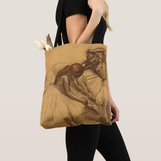 Edgar Degas | Twee dansers Tote Bag (Dichtbij)