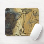 Edgar Degas | Twee studies van de rijders Muismat (Met muis)