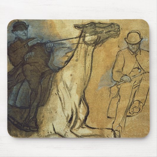 Edgar Degas | Twee studies van de rijders Muismat (Voorkant)