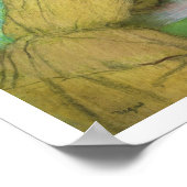 Edgar Degas | Twee vrouwen die op een poort leunen Poster (Hoek)