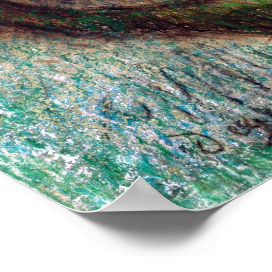 Edgar Degas Two Dancers Poster (Hoek)