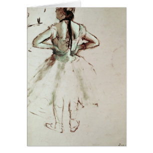 Edgar Degas   Van achteren bekeken danseres