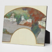 Edgar Degas | ventilator, c.1879 Fotoplaat (Zijkant)