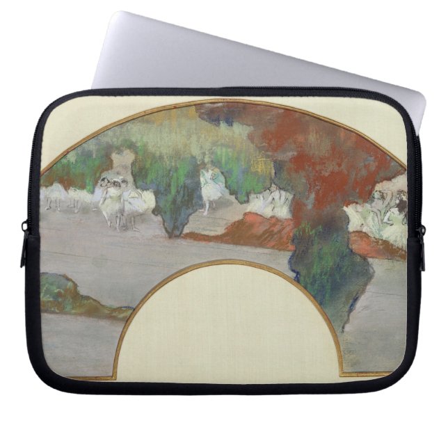 Edgar Degas | ventilator, c.1879  Laptop Sleeve (Voorkant)
