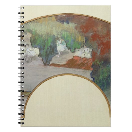 Edgar Degas | ventilator, c.1879  Notitieboek (Voorkant)