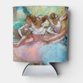 Edgar Degas - Vier Ballerinas in Stage Blikjeskoeler (Voorkant)