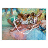 Edgar Degas - Vier Ballerinas in Stage Groot Cadeauzakje (Achterkant)