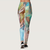 Edgar Degas - Vier Ballerinas in Stage Leggings (Achterkant)