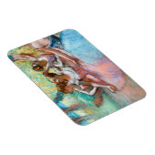 Edgar Degas - Vier Ballerinas in Stage Magneet (Rechterzijde)