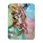Edgar Degas - Vier Ballerinas in Stage Magneet (Verticaal)