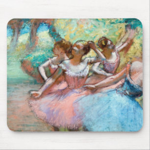 Edgar Degas - Vier Ballerinas in Stage Muismat