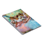 Edgar Degas - Vier Ballerinas in Stage Notitieboek (Rechterzijde)