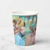 Edgar Degas - Vier Ballerinas in Stage Papieren Bekers (Links)