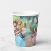 Edgar Degas - Vier Ballerinas in Stage Papieren Bekers (Rechts)