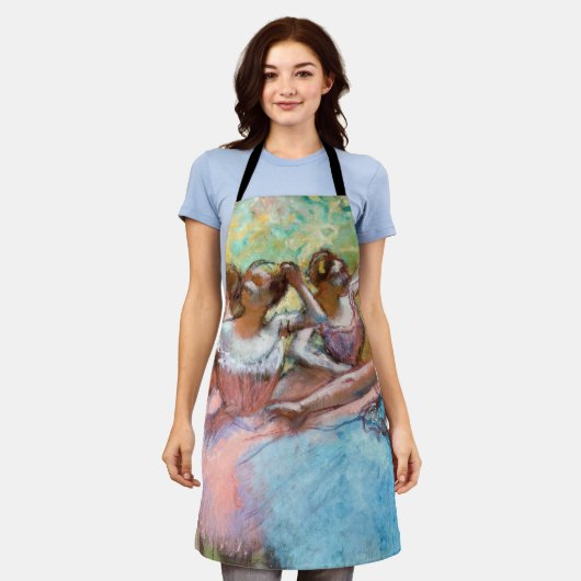 Edgar Degas - Vier Ballerinas in Stage Schort (Gedragen)