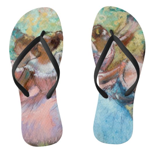 Edgar Degas - Vier Ballerinas in Stage Teenslippers (Voetbed)