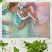 Edgar Degas - Vier Ballerinas in Stage Theedoek (Gevouwen)