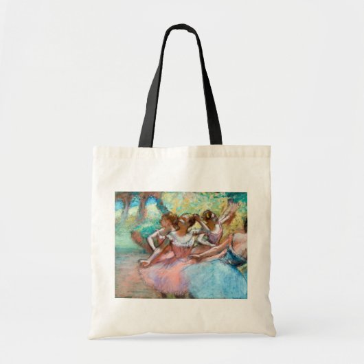 Edgar Degas - Vier Ballerinas in Stage Tote Bag (Voorkant)