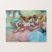 Edgar Degas - Vier ballerina's op het podium Legpuzzel (Horizontaal)