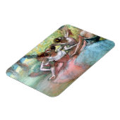 Edgar Degas | Vier ballerinas op het podium Magneet (Linkerzijde)