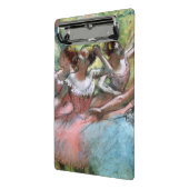 Edgar Degas | Vier ballerinas op het podium Mini Klembord (Angled2)