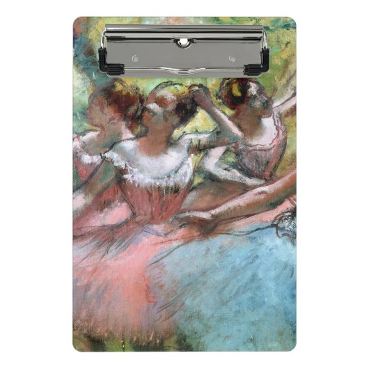Edgar Degas | Vier ballerinas op het podium Mini Klembord (Voorkant)