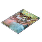 Edgar Degas | Vier ballerinas op het podium Notitieboek (Linkerzijde)