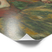 Edgar Degas - Vier dansers Foto Afdruk (Hoek)