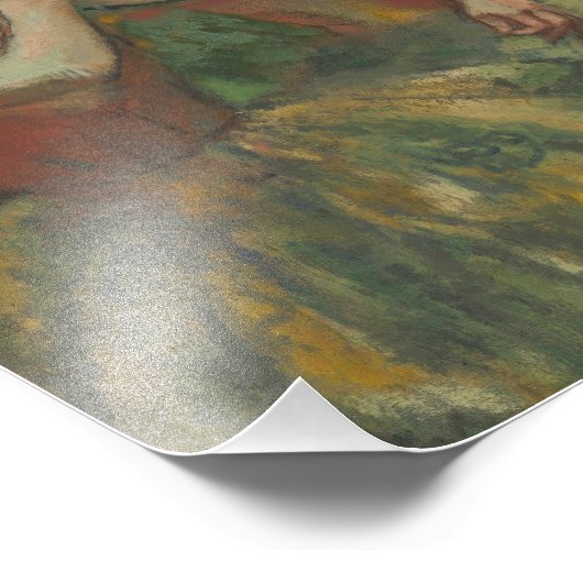 Edgar Degas - Vier dansers Foto Afdruk (Hoek)