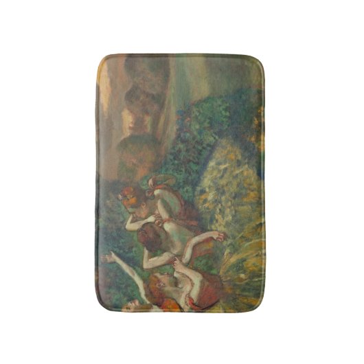 Edgar Degas Vier Dansers Impressionist Badmat (Voorkant Verticaal)