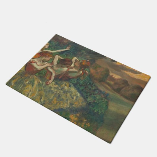 Edgar Degas Vier Dansers Impressionist Deurmat