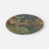 Edgar Degas Vier Dansers Impressionist Papieren Bordje (Gekanteld)